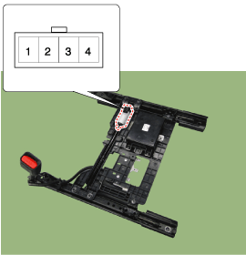 Hyundai Sonata: Power Seat Motor Repair procedures - Seat Electrical