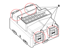 Hyundai Sonata: Relay Box (Engine Compartment) Repair procedures