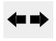 The blinking arrows on the instrument panel show the direction indicated by the