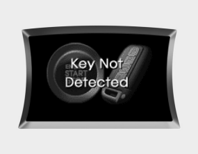 Key is not detected