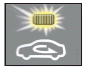 With the recirculated air position selected, air from the passenger compartment