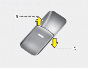 To open or close a window, press down or pull up the front portion of the corresponding