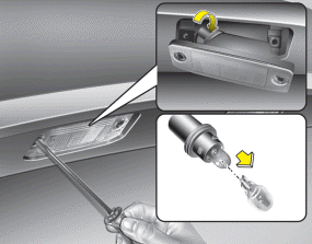 1. Loosen the retaining screws with a philips head screwdriver.